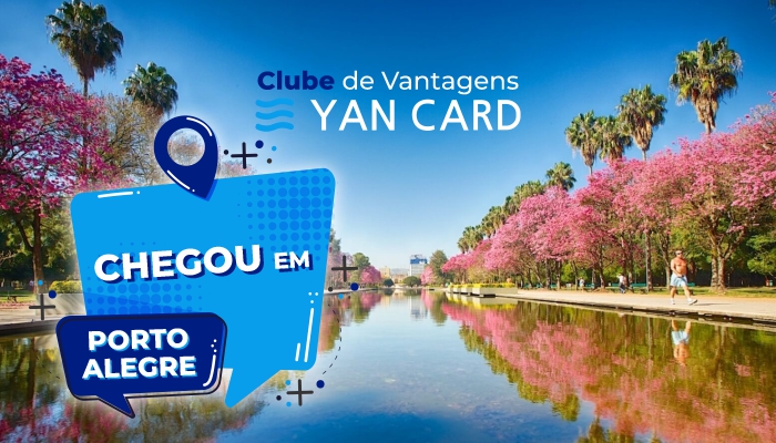 Chegou em POA